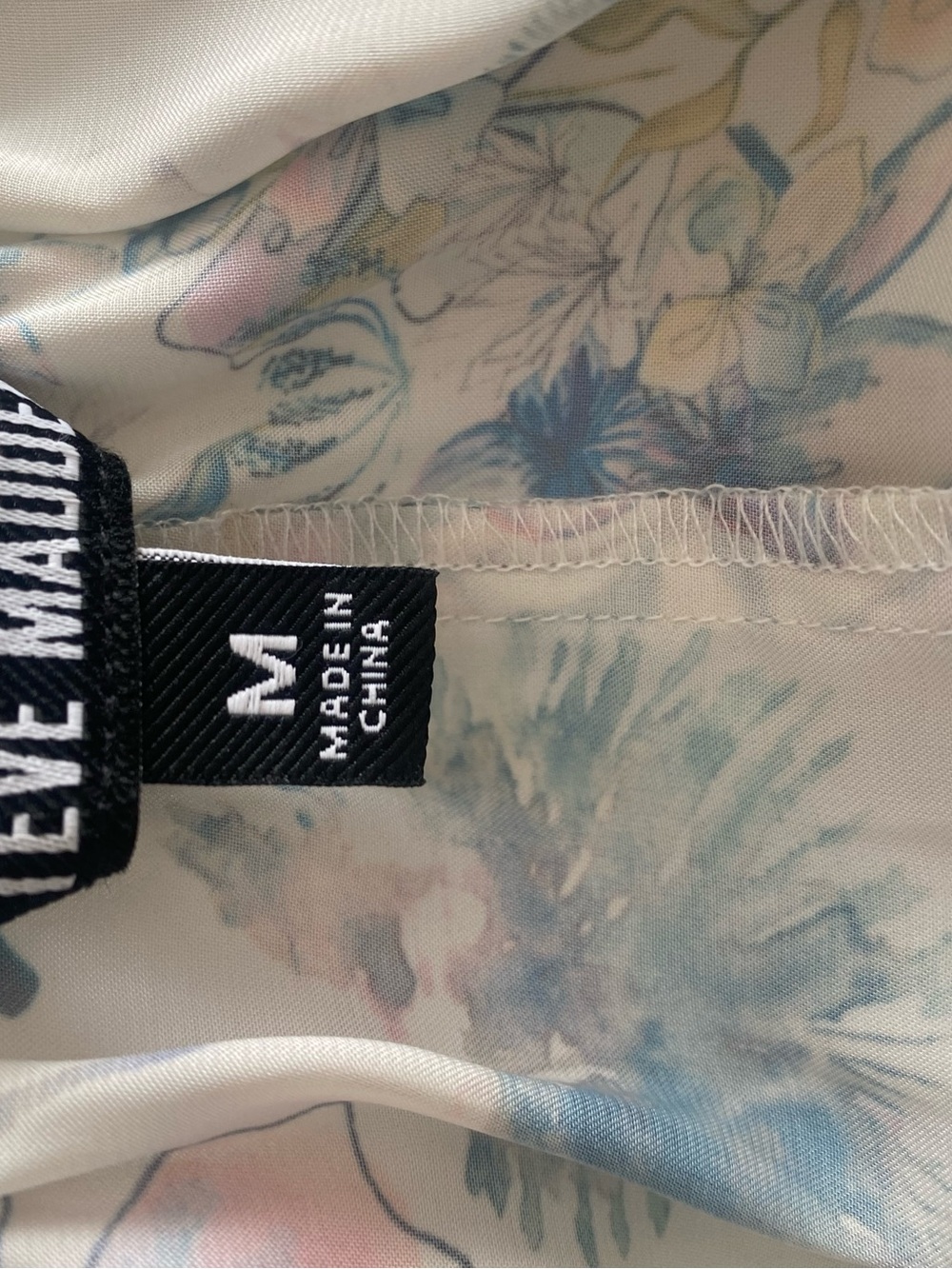 Steve Madden Cream Floral Maxi Skirt - Picture 5 of 5